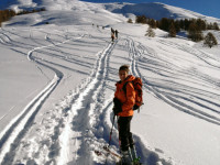 La tranquilla linea di salita