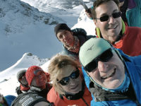 Gruppo in cima - photo@Stefano Battaglia